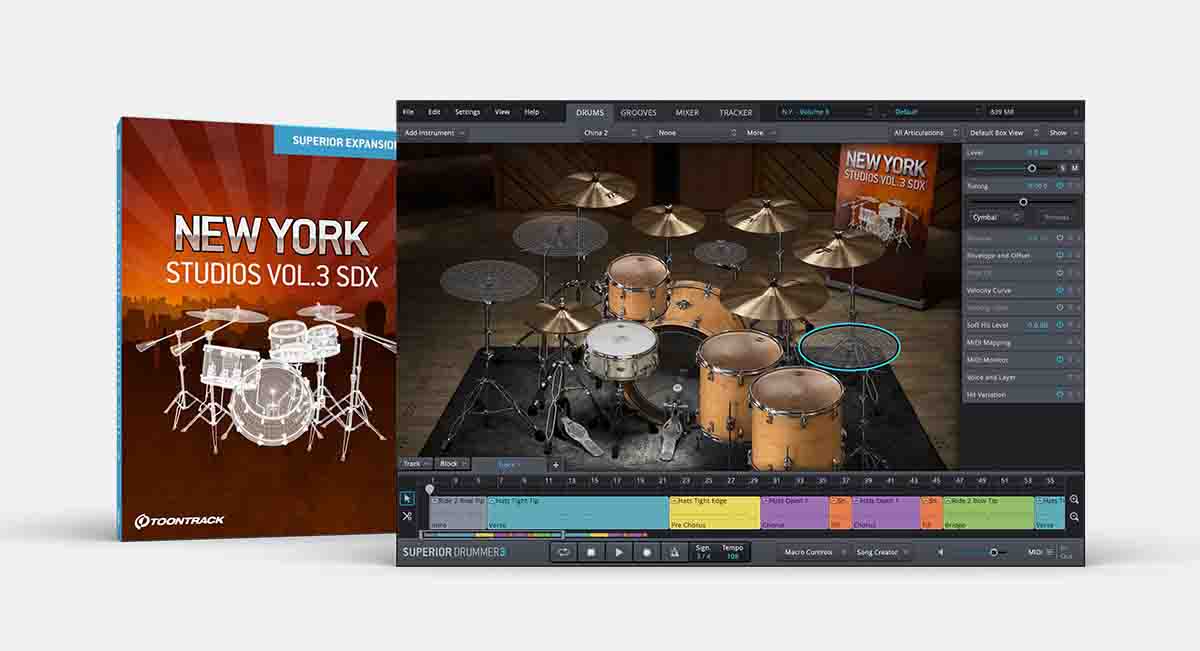 New York Studios Vol.3 SDX | Toontrack