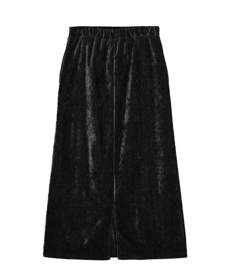 ベロアロングスカート[商品：PN25AW-028] - PUNYUS Online Store