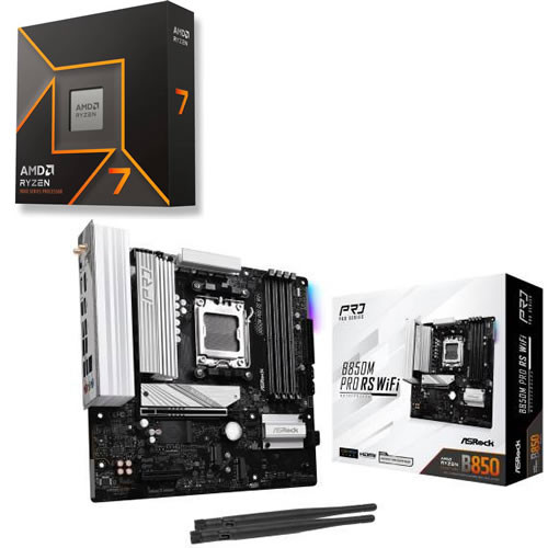 セット商品（AMD + ASRock） Ryzen 7 9700X + ASRock B850M Pro RS