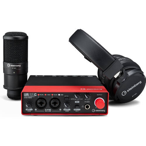 Steinberg UR22C Recording Pack (UR22Cオーディオインターフェイス +
