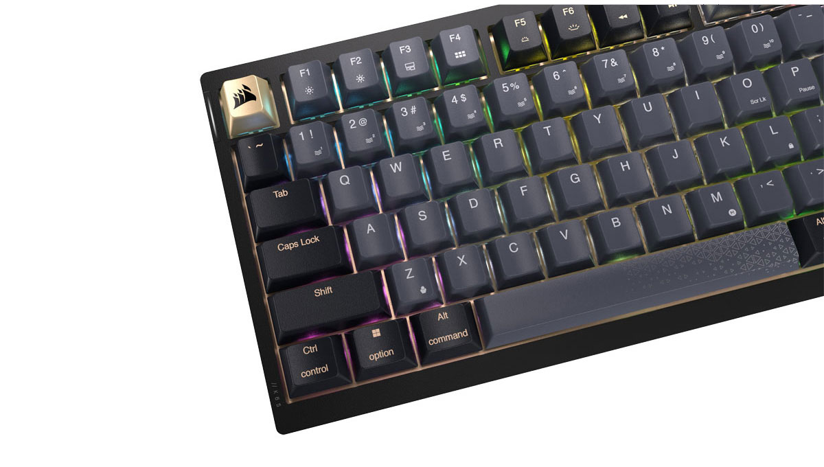 CORSAIR コルセア K65 PLUS WIRELESS (CH-91D411L-NA) 有線/USB無線