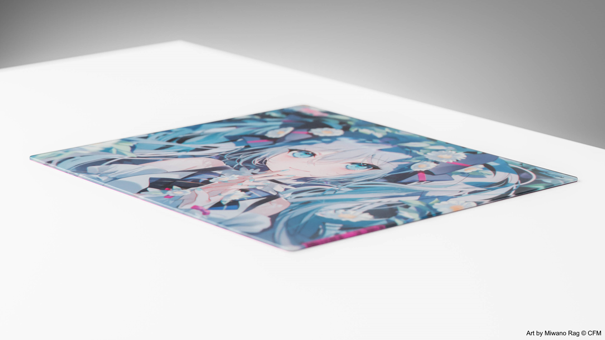 WALLHACK 初音ミクコラボレーション商品 WALLHACK製ガラスゲーミング