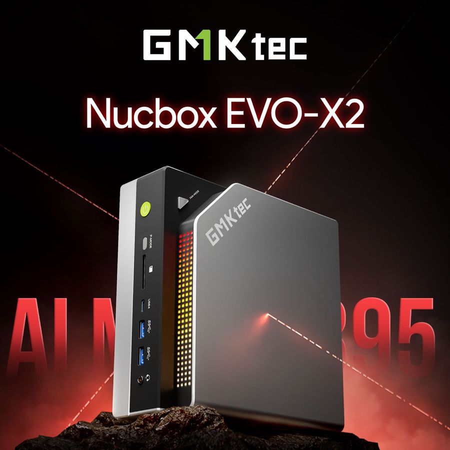 GMKtec EVO-X2 [Ryzen AI Max+ 395 /RAM:128GB /SSD:2TB /Windows 11
