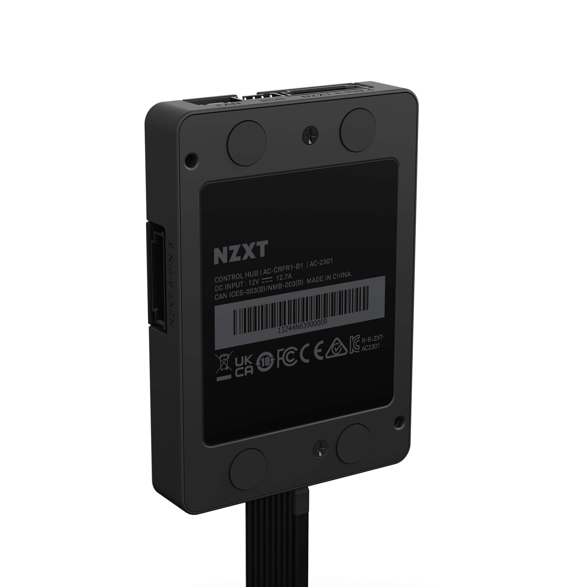 NZXT エヌズィーエックスティー Control Hub AC-CRFR1-B1｜ツクモ公式