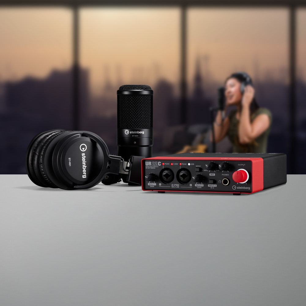 Steinberg UR22C Recording Pack (UR22Cオーディオインターフェイス +