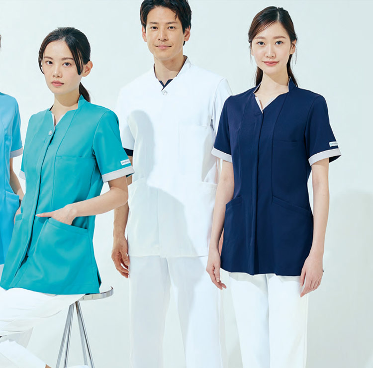 ナースジャケット 半袖[女性用](71-PP302) | 住商モンブラン株式会社