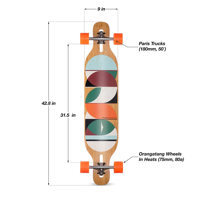 Skate Longboard Loaded Boards | Dervish Sama | Flex 2 - Primor