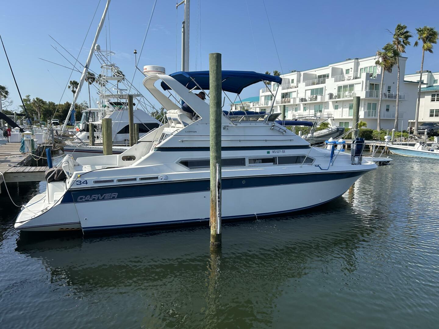 34ft 1989 Carver Yacht For Sale Ashley Yachts