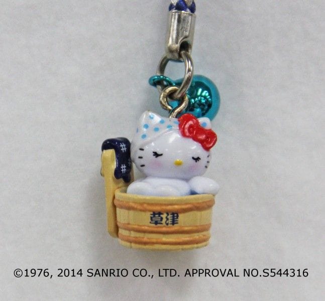 群馬限定】「群馬の温泉で、完全にプライベートモード……」なキティ