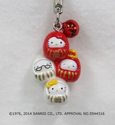 群馬限定】「フジツボ？ いえいえ高崎のだるまファミリー」なキティ