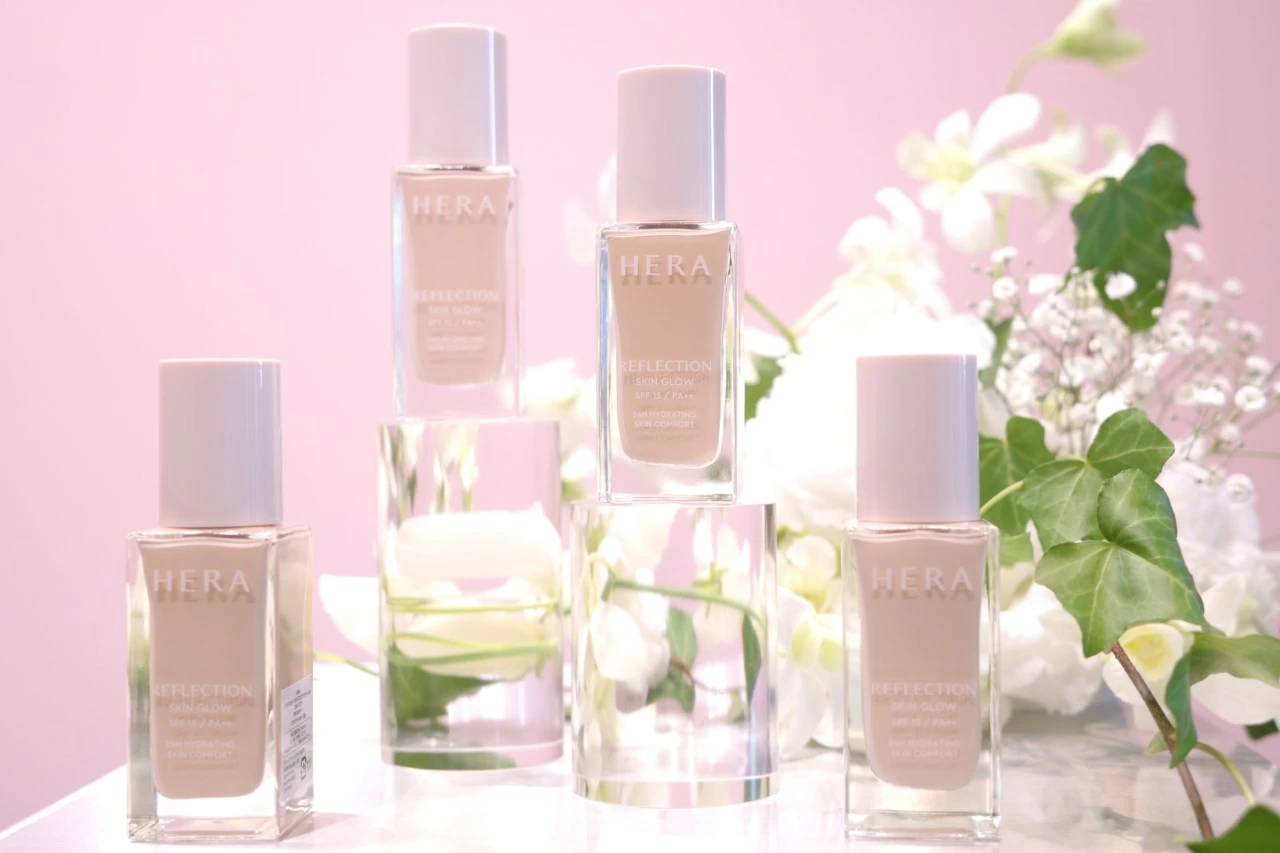 透明感、気品ある艶肌仕上げ。HERA新作リキッドファンデーションが登場