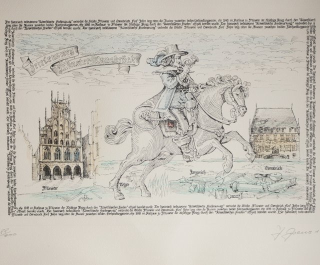 台湾 1987年 ドイツ ウェストファリア平和条約 限定版 サイン入り