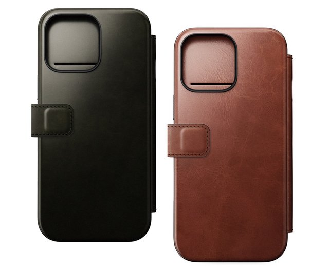 台湾 【NOMAD】モダンなホーウィンレザーケース - iPhone 16 Pro Max