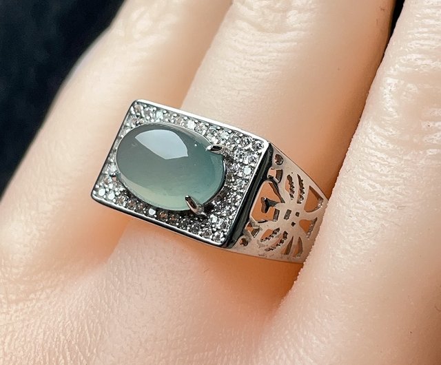 送料無料 40%OFF】台湾 アイスジェイド ブルーウォーター翡翠 ルース