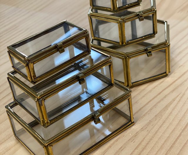 ガラスボックス ケース 長方形(Lサイズ) OSM-works | 収納用品 - Pinkoi