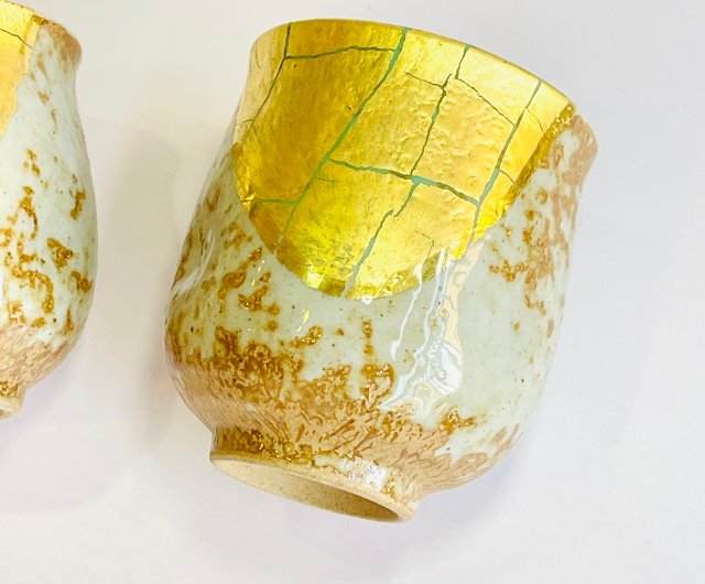 台湾 【ウェディング】九谷焼 金箔彩膳スープ（2個セット） Riso