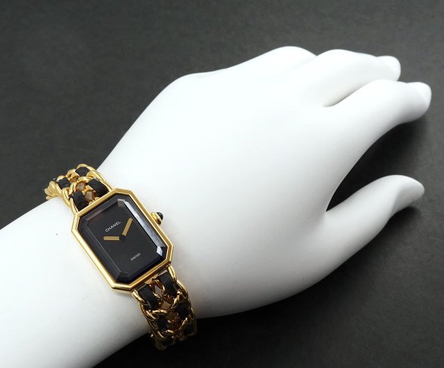 香港 【LA LUNE】中古 シャネル プルミエール スモール キューブ