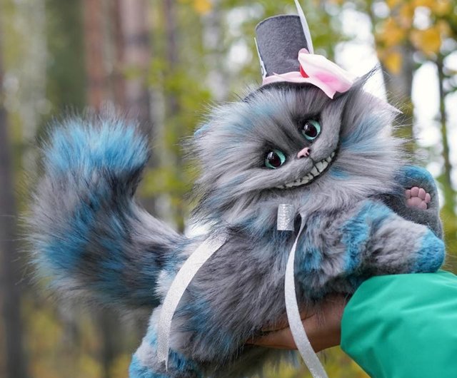 送料無料】ロシア 帽子をかぶったチェシャ猫 Monkey Business Toys