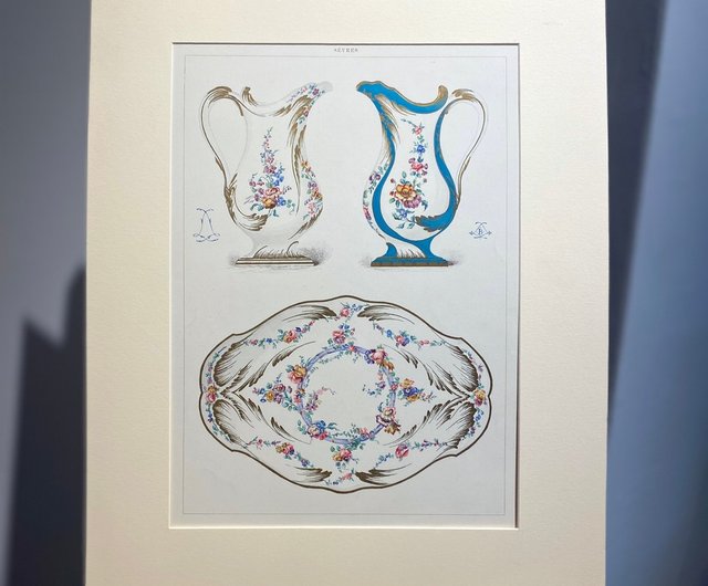 送料無料】台湾 19 世紀フランス アンティーク磁器の本 - セーヴル磁器