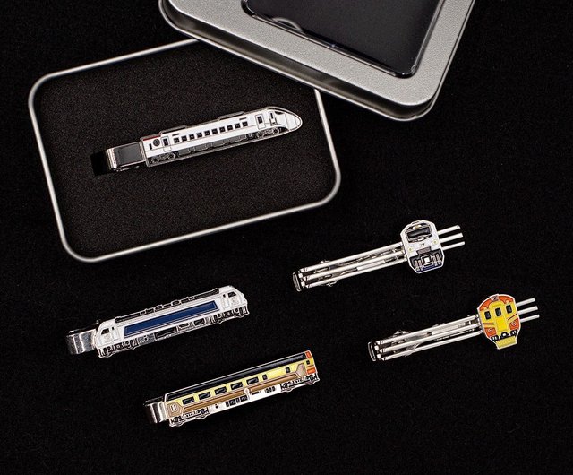 台湾 TR クラシック鉄道ネクタイピン Taiwan Railway Shop - Pinkoi