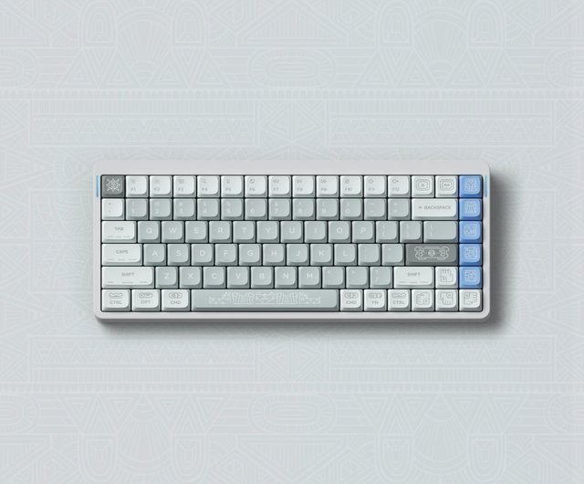 台湾 NuPhy Air60/75/96 nSA ローシャフト キーキャップ Maya