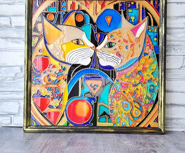 ベラルーシ モザイク幾何学的なモダンな壁の装飾とステンドグラスの絵