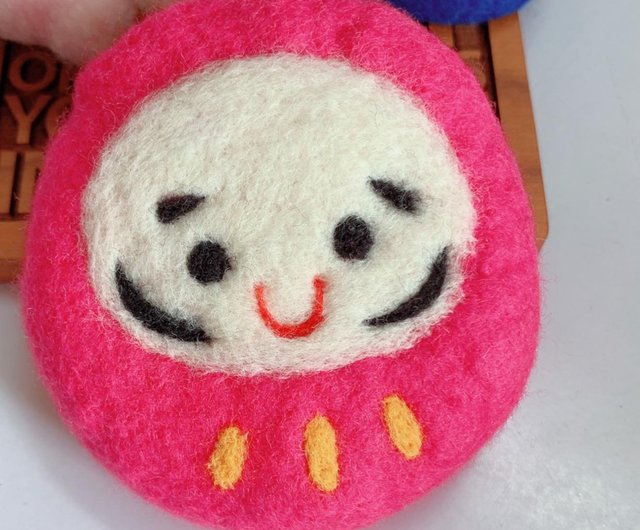 台湾 だるま 福の神 スマートキーケース ネックストラップ・ハンド