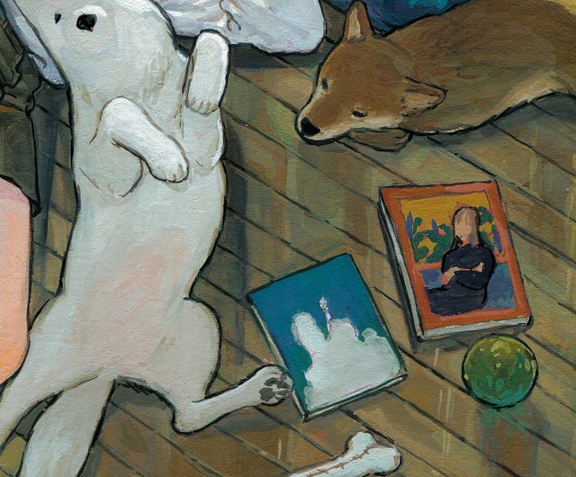 韓国 もうひとつの週末 | NOMA | 韓国イラスト アートペーパーポスター