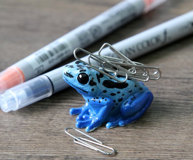 台湾 日本のMagnetsのユーモラスな文具 ミニコバルトヤドクガエル