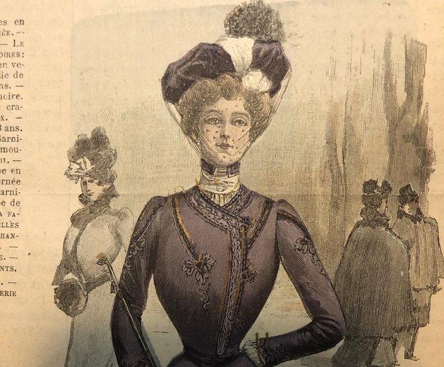 台湾 フランスの100年続くファッション雑誌「La Mode Illustrée」の