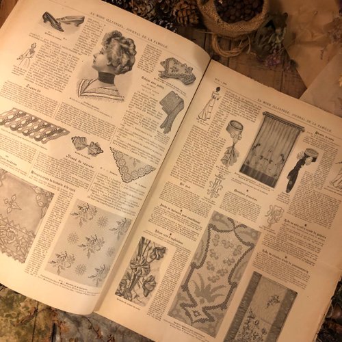 台湾 フランスの100年続くファッション雑誌「La Mode Illustrée」の