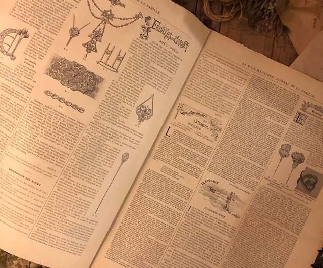 台湾 フランスの100年続くファッション雑誌「La Mode Illustrée」の