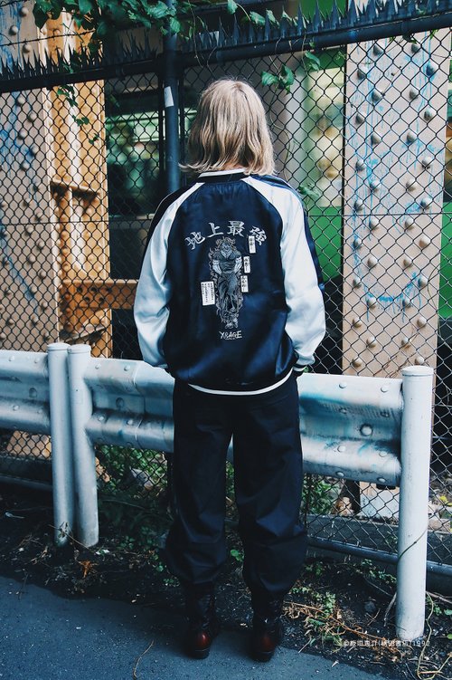 台湾 範馬勇次郎 スカジャン XRAGE 非公式購入代行 - Pinkoi