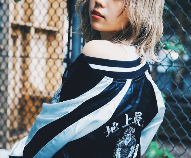 台湾 範馬勇次郎 スカジャン XRAGE 非公式購入代行 - Pinkoi