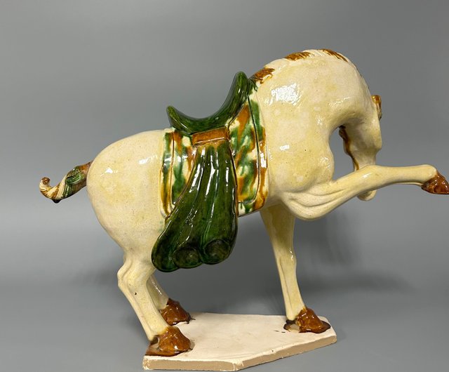 台湾 唐三彩馬の置物 コレクター - Pinkoi