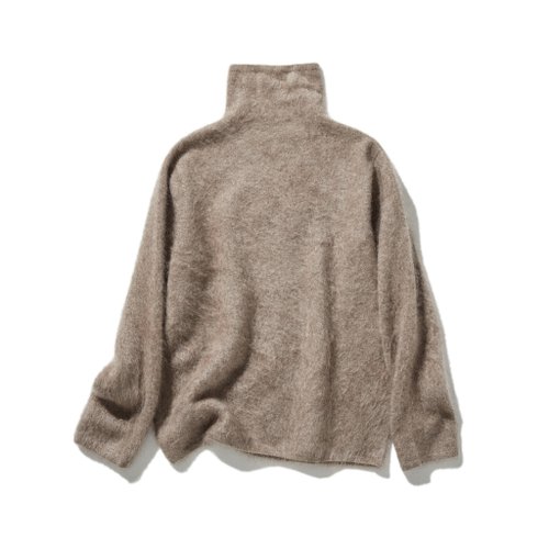 毛足感のある上質な素材で大人のおしゃれさをプラス カシミヤ100