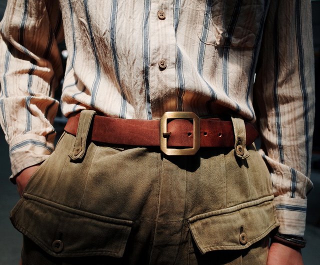 送料無料】アメリカン ホルビン 茶芯 牛革 アメリカン ヴィンテージ