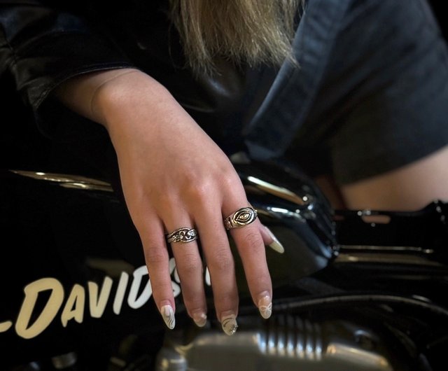 台湾 【エジプトシリーズ】ホルスの目/Horus/アンク/純銀/リング