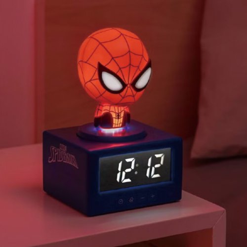 台湾 マーベル スパイダーマン 3D シェイプ スリーインワン目覚まし