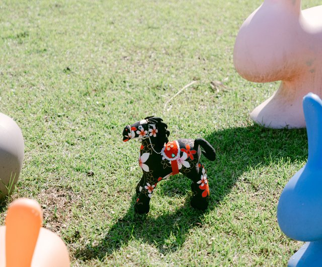 台湾 花柄の馬 ntpc-hakka - Pinkoi