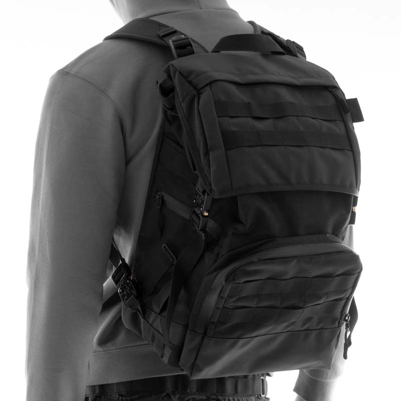 NXL RUCKSACK TCL - Cordura - black | BAGJACK | TECHNICAL SUPPORT
