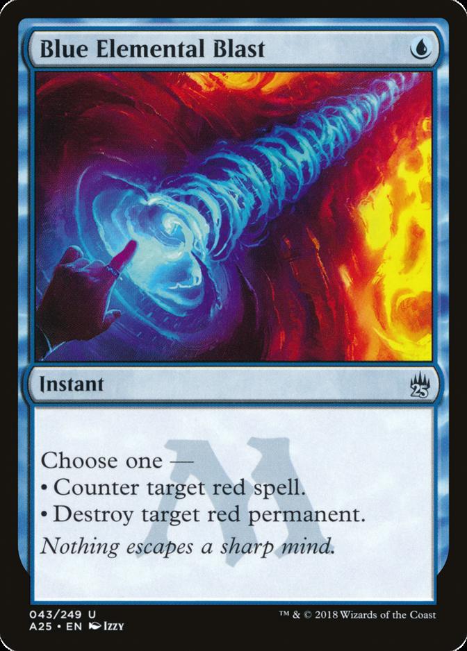 Blue Elemental Blast, Masters 25 (A25) Price History