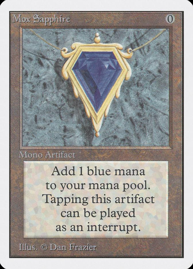 Mox Sapphire, Unlimited Edition (2ED) Price History