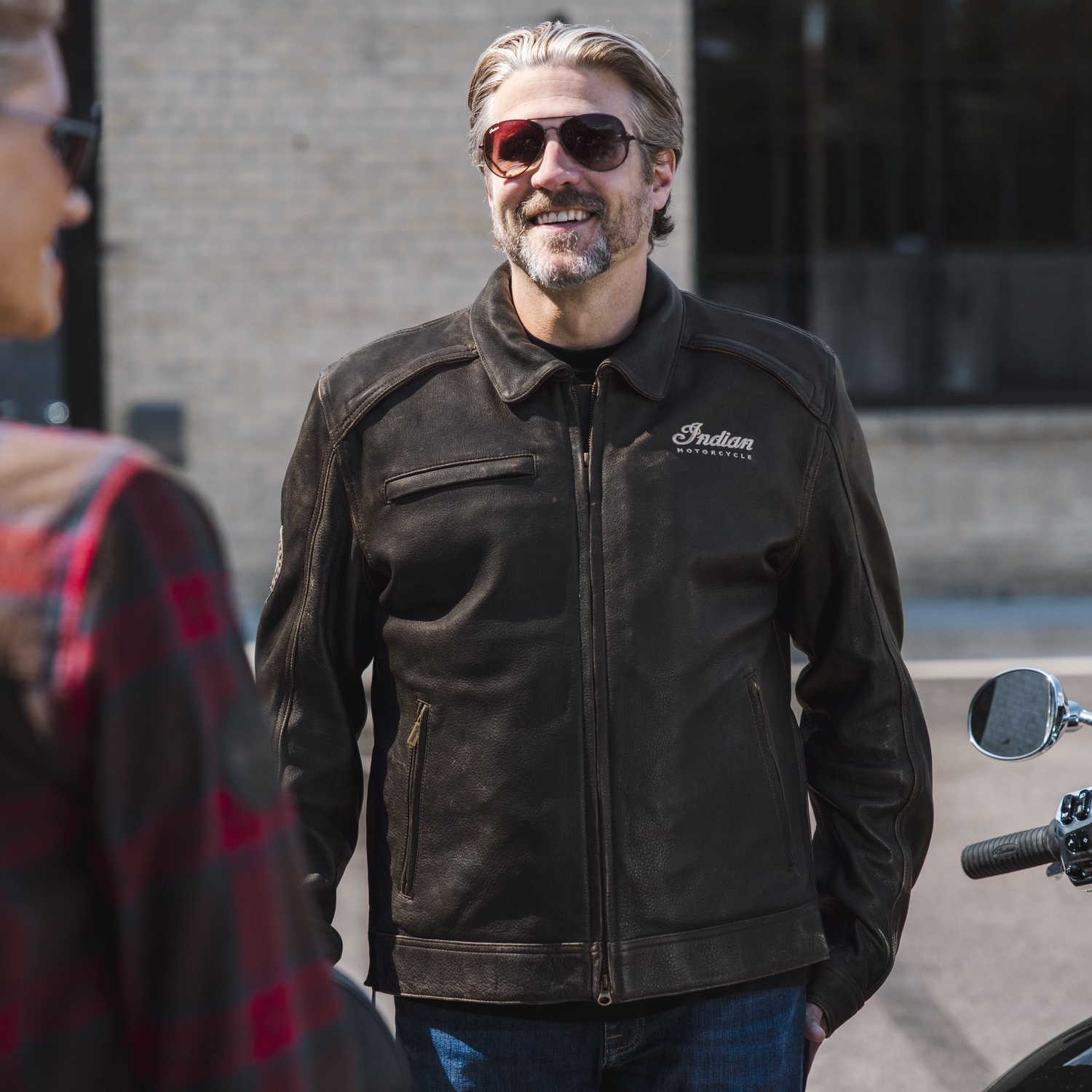 Men's Classic Jacket 3, Brown | Indian Motorcycle