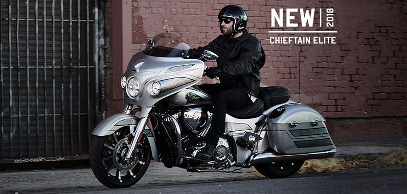 Indian Motorcycle Introduces 2018 Limited-Edition Chieftain Elite