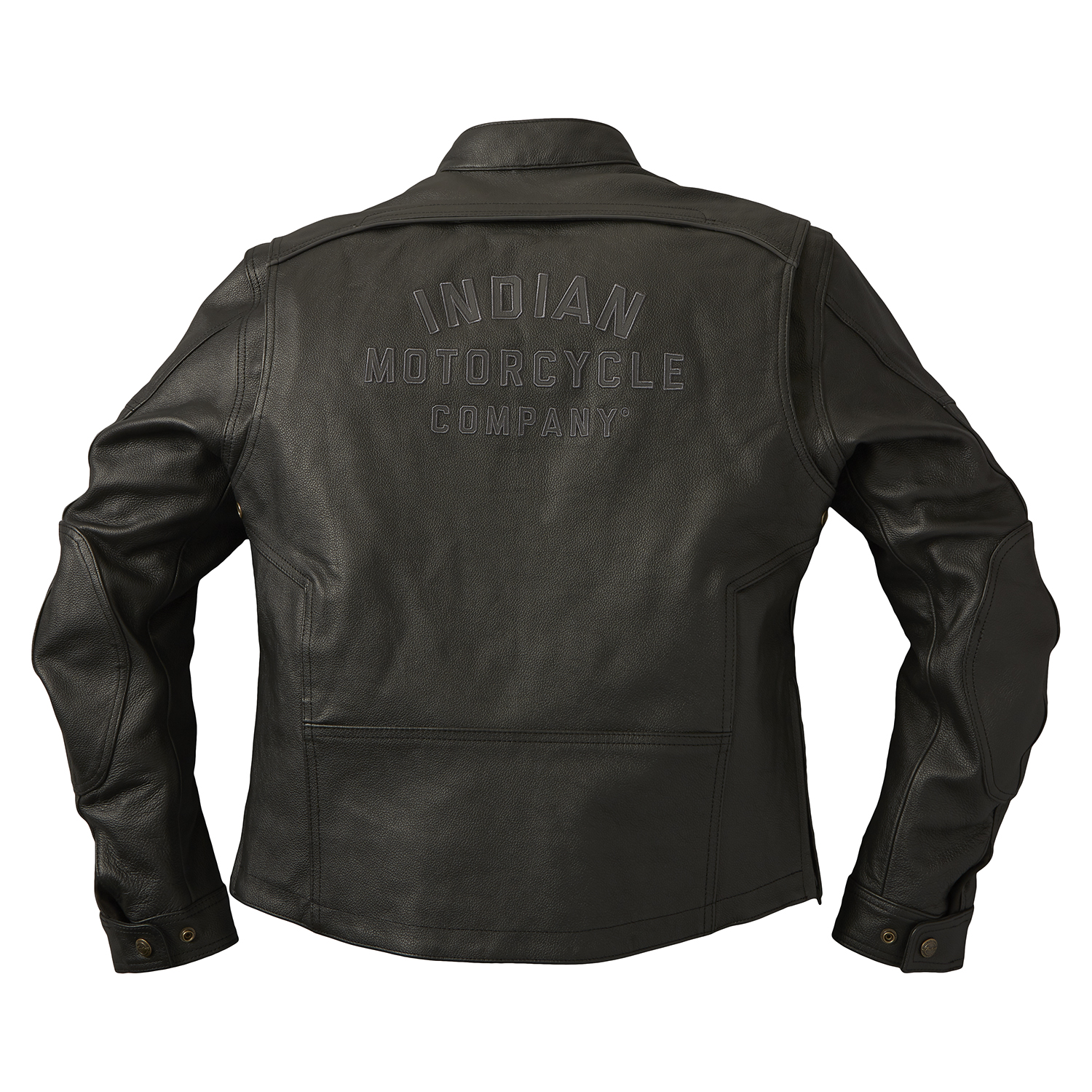 Men's Leather Beckman Riding Jacket with Removable Lining, Black