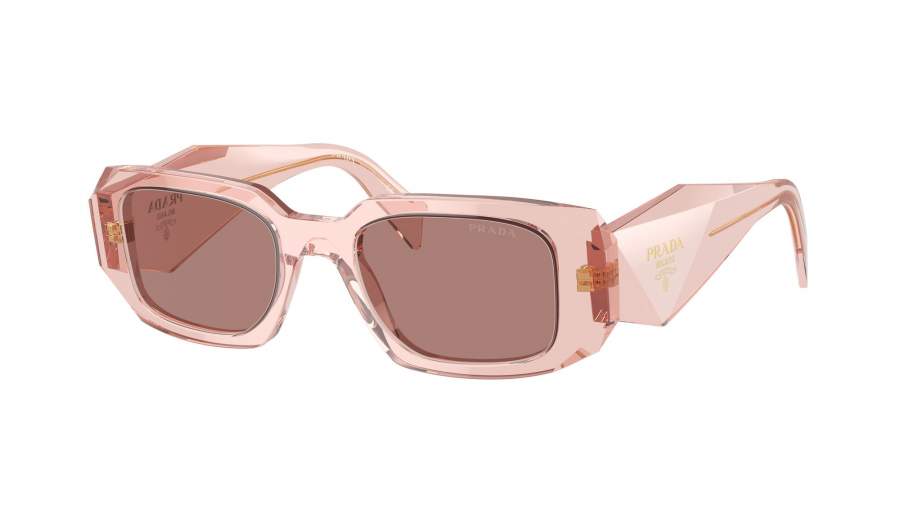 Sunglasses Prada Symbole PR 17WS 19Q-10D 49-20 Transparent Peach