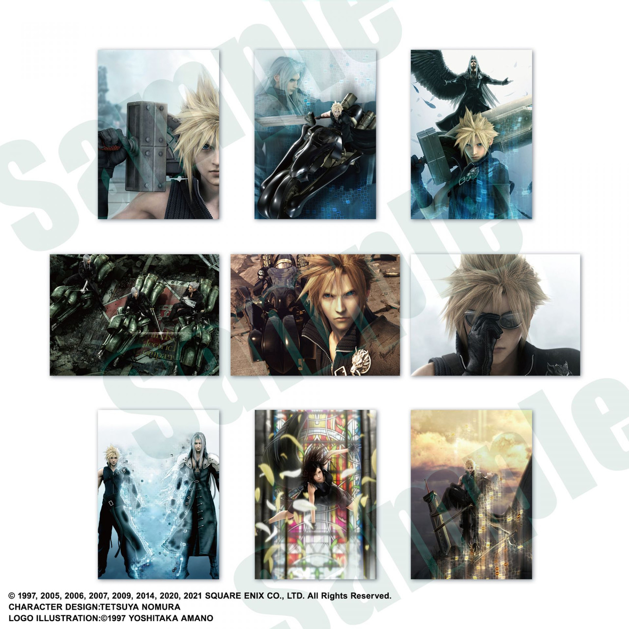 FINAL FANTASY VII ANNIVERSARY ART MUSEUM DIGITAL CARD PLUS