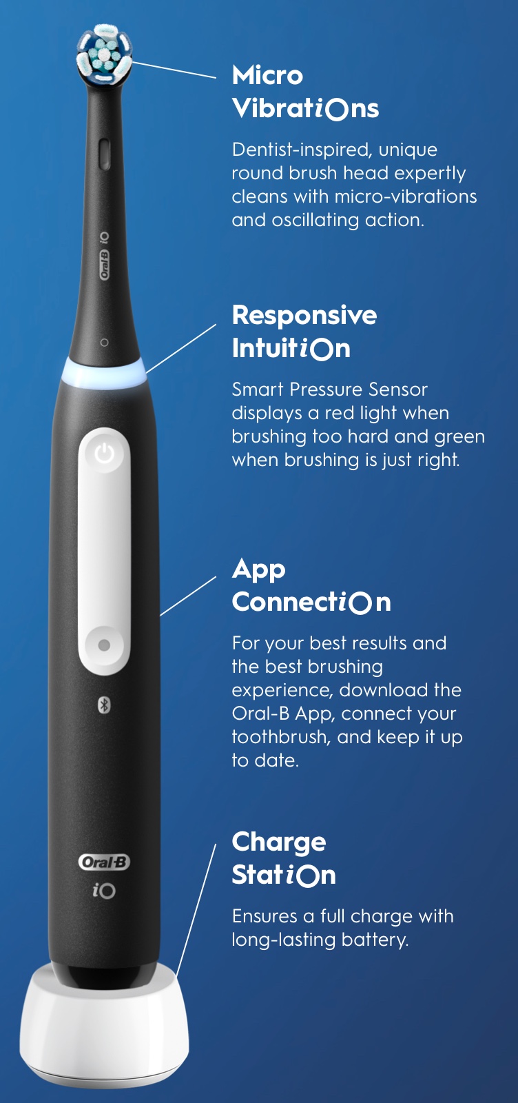 Oral-B iO Series 4 Electric Toothbrush | Oral-B