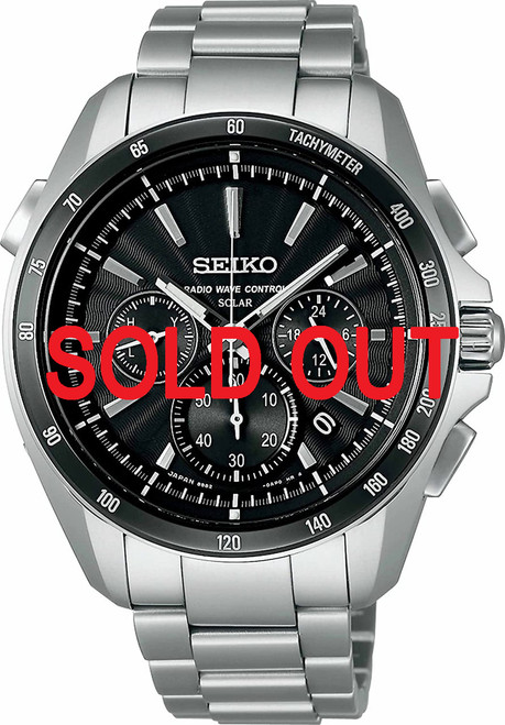 Seiko Brightz Solar Chronograph Tachymeter SAGA163 - Shopping In